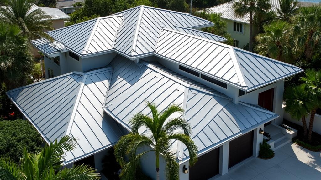 Metal roofing project