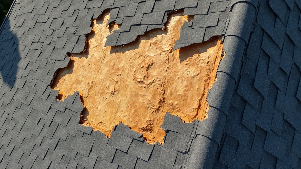 Before - storm damage